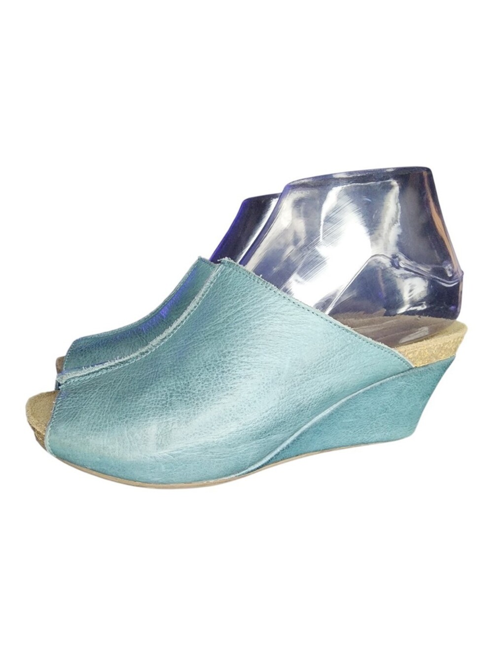 Chocolat Blu Eden Peep Toe Wedge Sandals, Womens 37 EU (6.5-7 US)